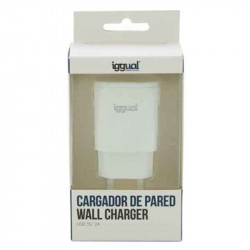 wall charger iggual igg316924 5v white
