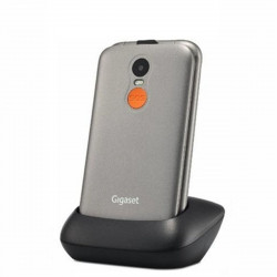 téléphone portable pour personnes âgées gigaset gl590 2 8″ 2g gris