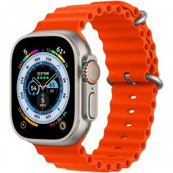smartwatch f8-orange laranja
