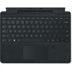 clavier bluetooth avec support pour tablette microsoft 8xg-00012 espagnol qwerty