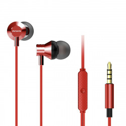 headphones aiwa estm50rd red