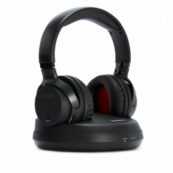 headphones aiwa bluetooth black wireless 40 hz