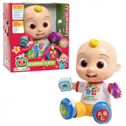 interactive toy cocomelon - i learn with my doll j.j