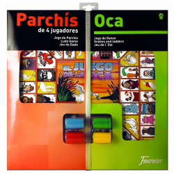 parchís and oca board fournier 40 x 40 cm