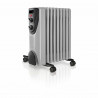 oil-filled radiator 9 chamber taurus dakar 1500w white 1500 w