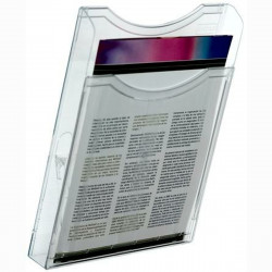 counter display archivo 2000 archiplay wall transparent din a4 polystyrene