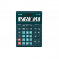 calculator casio dark green plastic
