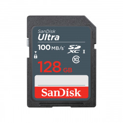 carte mémoire micro sd avec adaptateur sandisk sdsdunr 128 gb