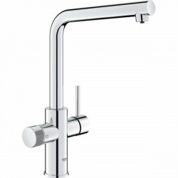 kitchen tap grohe blue pure minta l-shaped
