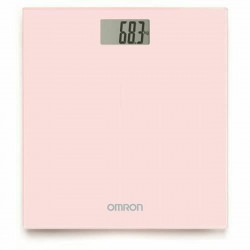 bilancia digitale da bagno omron 29 x 27 x 2 2 cm rosa vetro