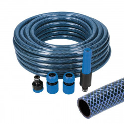 hose with accessories kit edm blue 20 mm x 25 m 5 8″