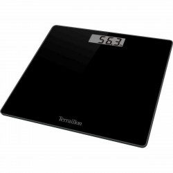 digital bathroom scales terraillon tsquare black 180 kg