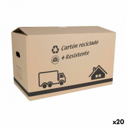 boîte de rangement avec couvercle confortime carton 50 x 29 x 30 cm 20 unités