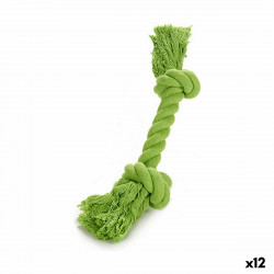 dog chewing toy rope plastic 3 x 3 x 20 cm 12 units