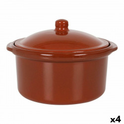 casserole with lid azofra azofra 4 units 20 cm
