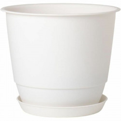 Plant pot Poétic White Plastic Circular
