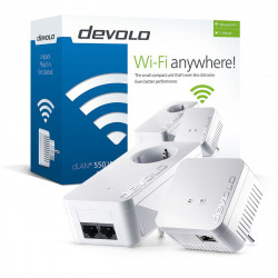 adaptateur plc devolo dlan 550 wifi starter kit