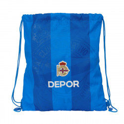 sac à dos serré par des ficelles r. c. deportivo de la coruña bleu 35 x 40 x 1 cm
