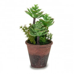 Decorative Plant Brown Green Plastic