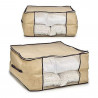storage box 8430852414625 cream polypropylene 81 l 45 x 30 x 60 cm