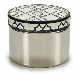 jewelry box 8430852415684 ceramic silver 13 5 x 10 x 13 5 cm