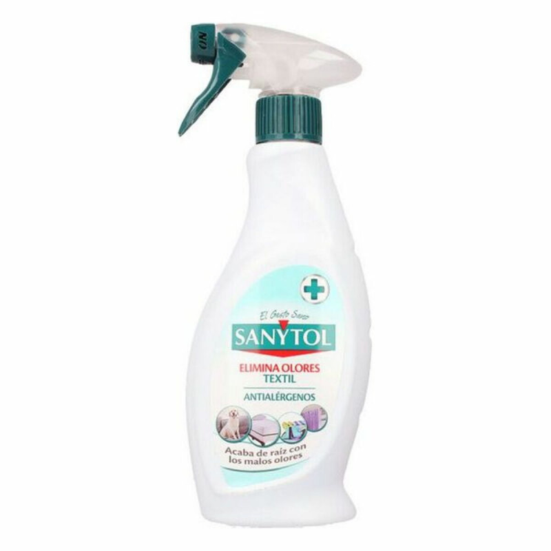 eliminateur d odeurs sanytol désinfectant textile 500 ml