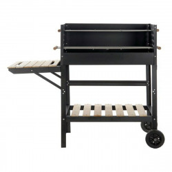 Coal Barbecue with Wheels DKD Home Decor RC-177308 113 x 51 x 97 cm Metal Steel (113 x 51 x 97 cm)