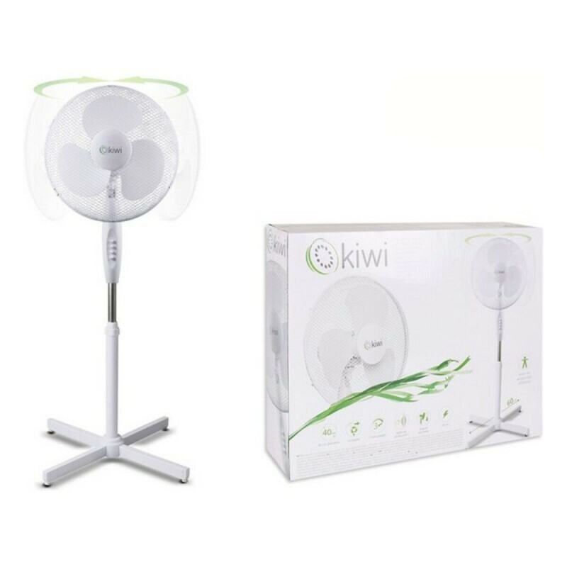 freestanding fan kiwi white 45 w 40 cm