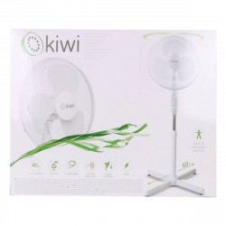 Freestanding Fan Kiwi White 45 W (Ø 40 cm)