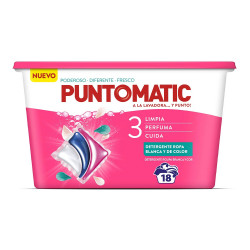 detergent puntomatic tricaps 18 uds