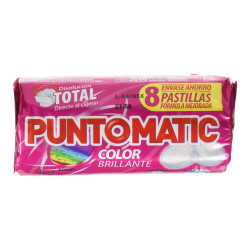 detergent puntomatic colour 8 uds