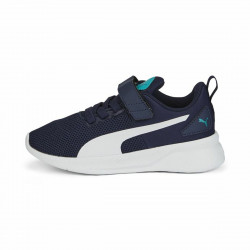 Children’s Casual Trainers Puma Flyer  V P Navy Blue