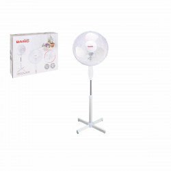 freestanding fan basic home white 40w