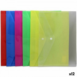 document holder bismark multicolour a4 polypropylene clasp 12 units