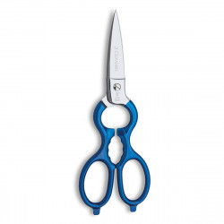 Kitchen Scissors 3 Claveles 8″ Stainless steel Blue Multi-use