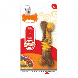 giocattolo da mordere per cani nylabone extreme chew carne strutturato formaggio naturale taglia xl nylon