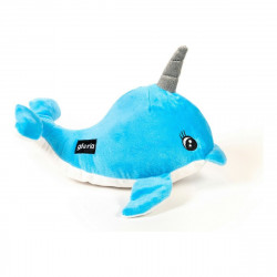 Soft toy for dogs Gloria Nuka 11 x 25 x 13 cm Narwhal Polyester polypropylene