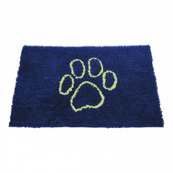 dog carpet dog gone smart microfibres dark blue 79 x 51 cm