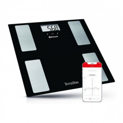 digital bathroom scales terraillon n 14712 black crystal