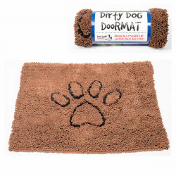 dog carpet dog gone smart microfibres brown 89 x 66 cm