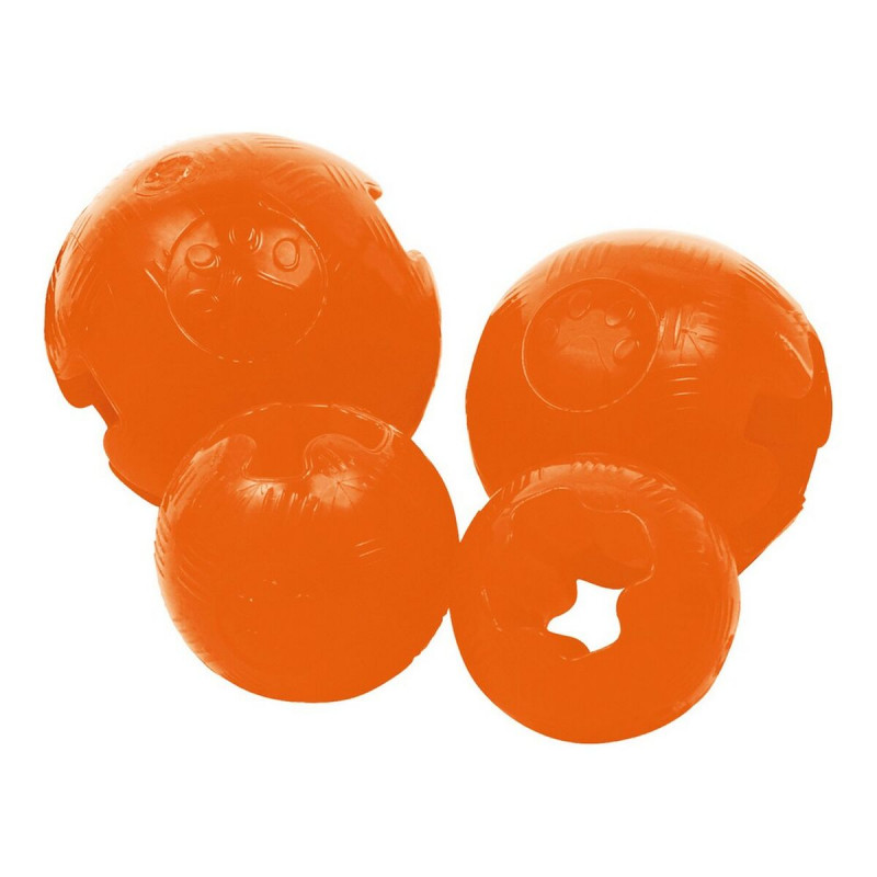 dog toy gloria ball orange 6.5cm