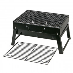 barbecue portable 35 x 27 x 20 cm black