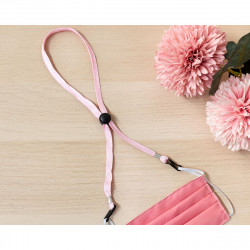 shoelace cord pink 65 cm adjustable