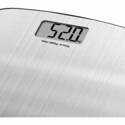 digital bathroom scales little balance 8416 stainless steel 180 kg 30 x 30 cm