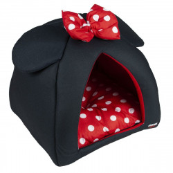 Dog Bed Minnie Mouse Black