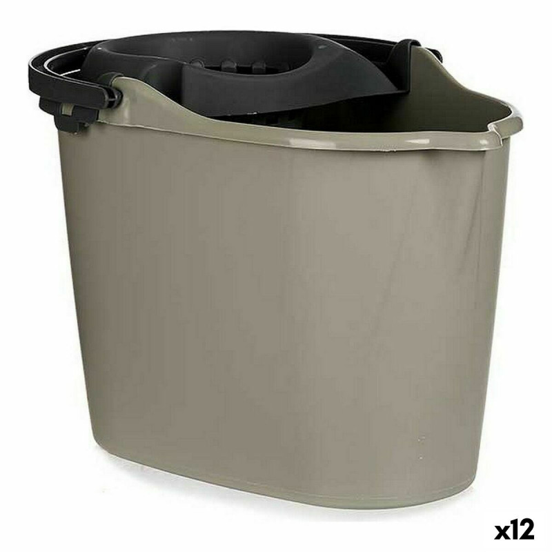 cleaning bucket polypropylene 15 l 12 units