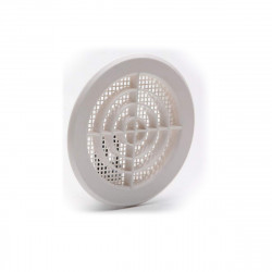 grille fepre mosquito net embeddable white abs 10-11 cm