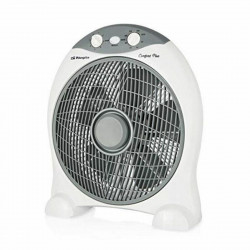 floor fan orbegozo bf-1030 45w 30 cm white white grey 40 w