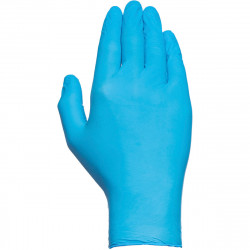 disposable gloves juba box powder-free blue nitrile 100 units