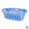 laundry basket tontarelli 50 l plastic rectangular 66 x 44 x 25 cm